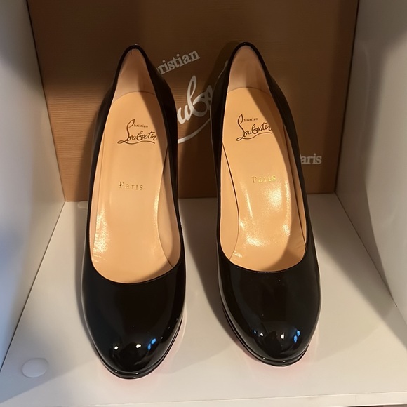 Christian Louboutin 120mm Patent Leather Pump Heel - Picture 2 of 4